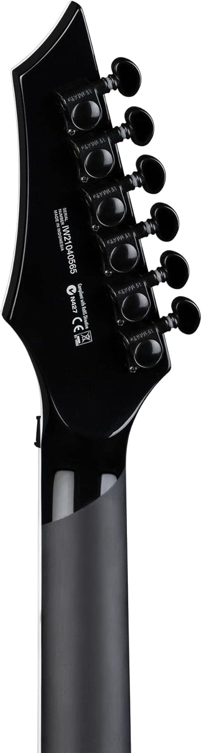 Dean Guitars Vengeance Select Floyd Fluence, Charcoal Burst, VEN SEL F FL CHB (Guitar Only)