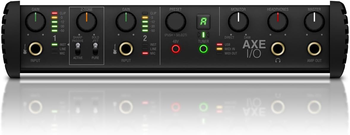 IK Multimedia AXE I/O + AmpliTube 5 MAX Bundle