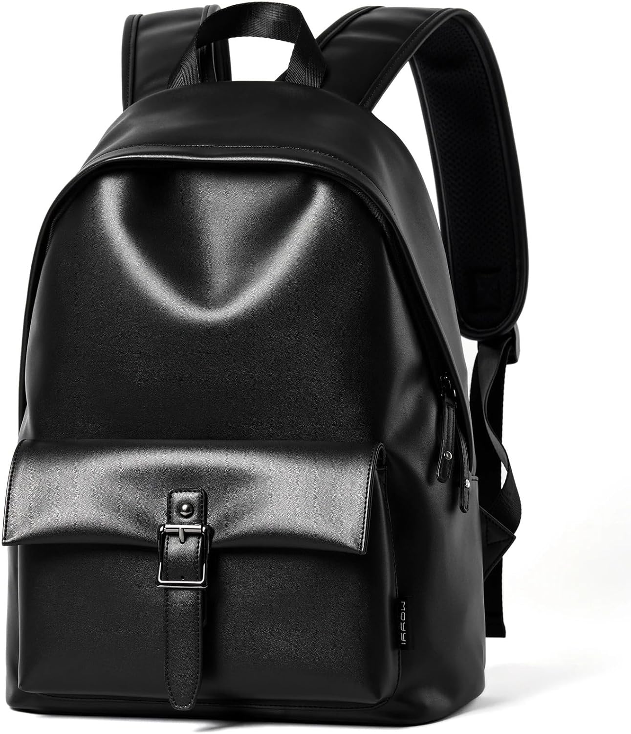 14 Inch Leather Travel Backpack For Men – Anti-Theft Waterproof Business Backpack With Large Capacity