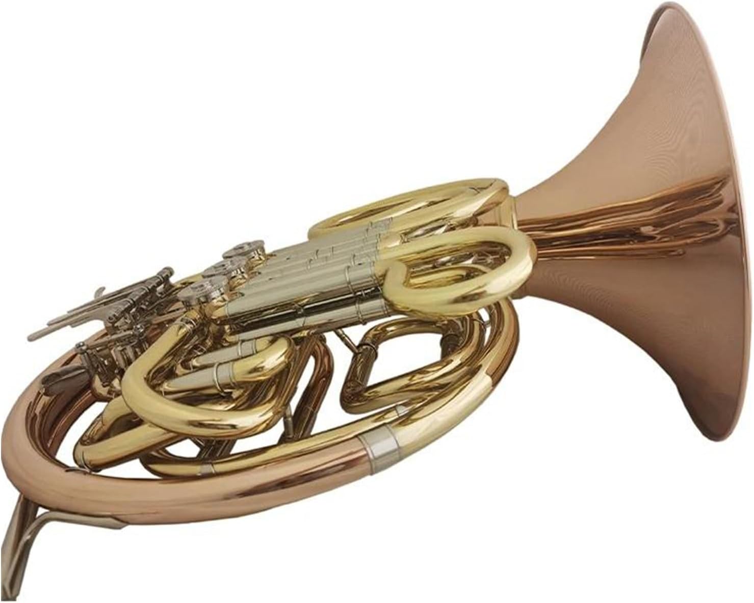 Bb double french horn instrument 4 valve split horn