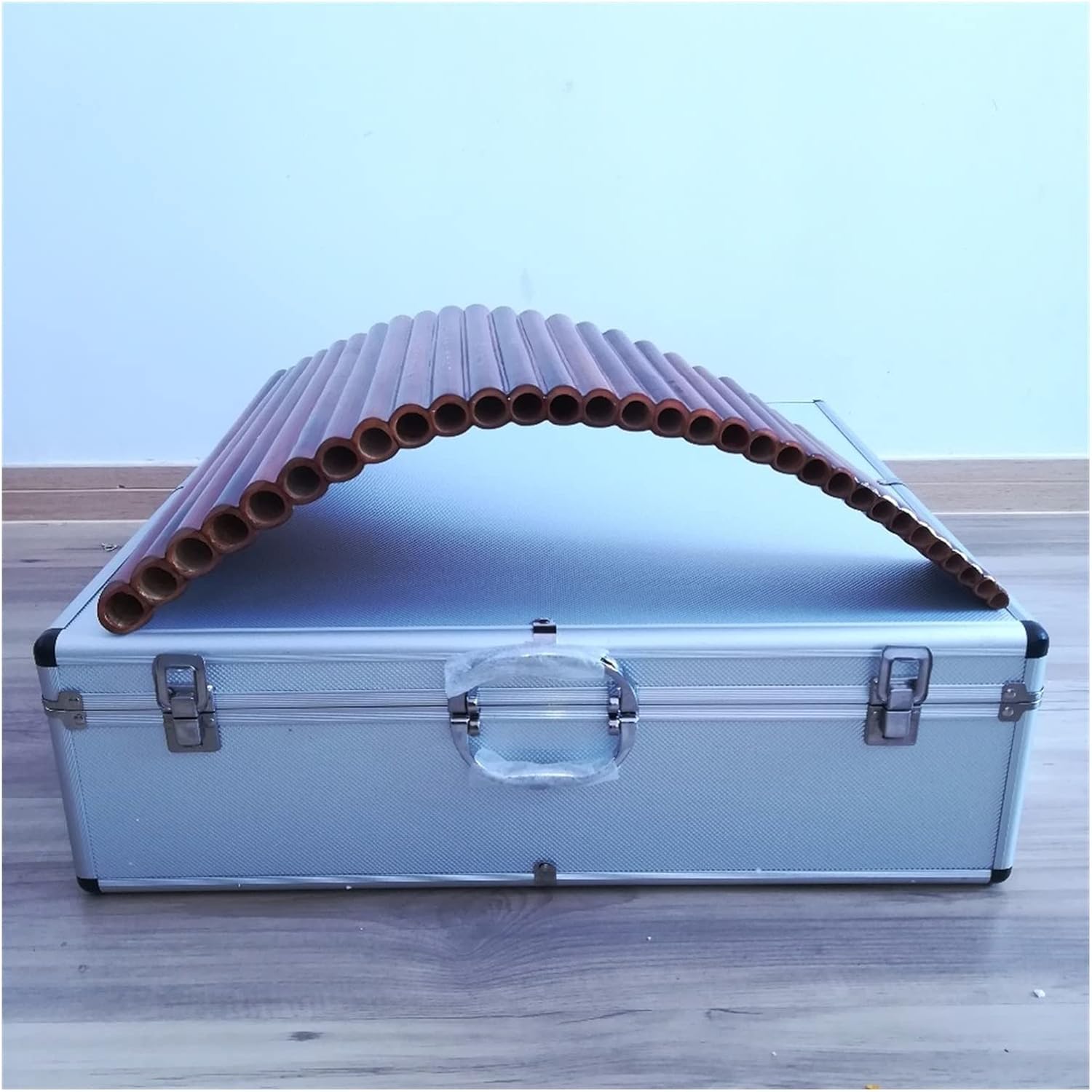 PanPipes Woodwind Instrument 31 Pipes Professional Panflute Handmade Bamboo Flute with Panpipes Case