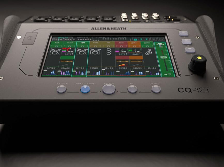 Allen & Heath CQ-12T Digital Mixer with 7