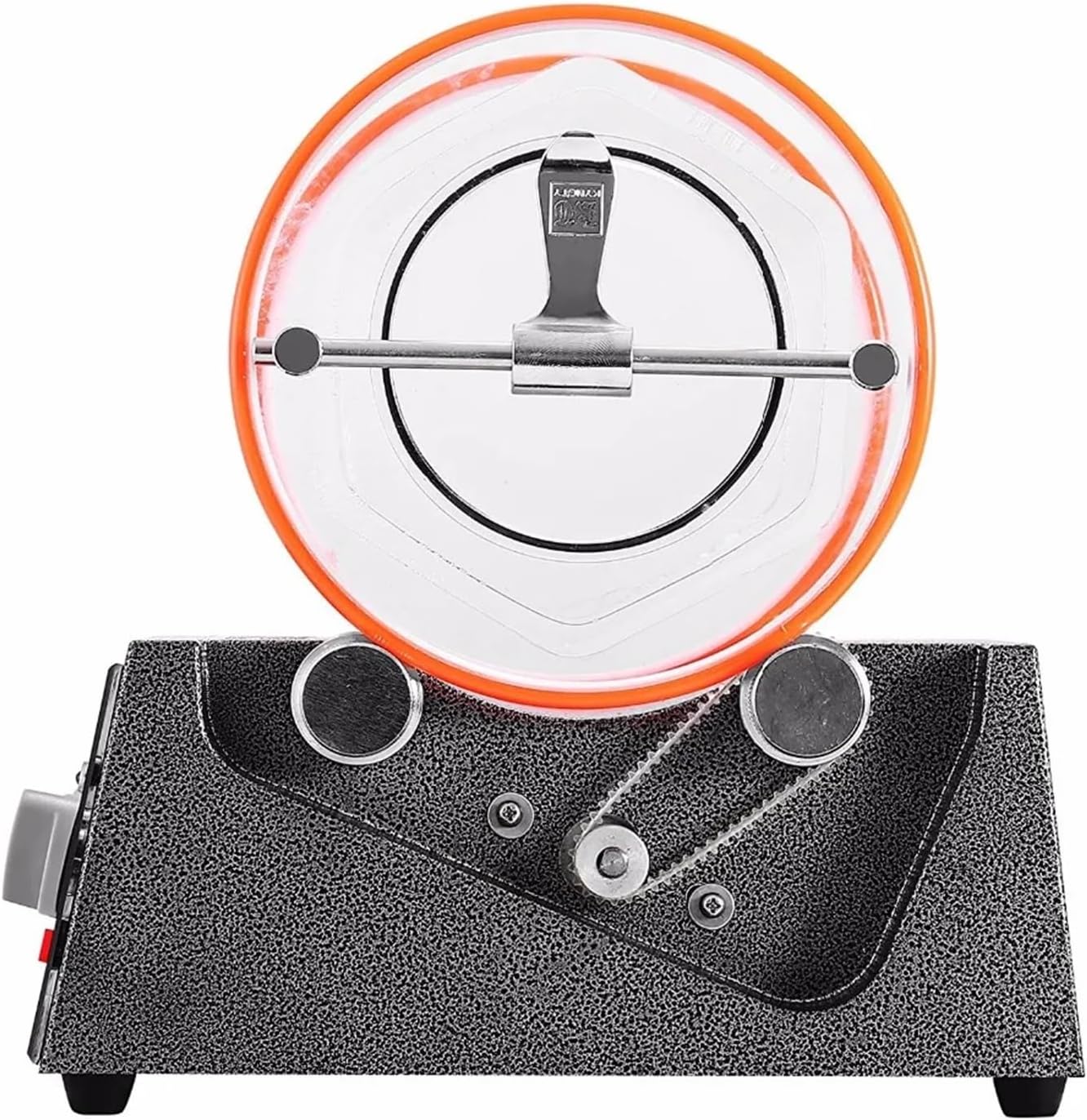KT2000 Rotary Jewelry Polisher Tumbler Bead Surface Cleaner Drum Polisher with Bevel Timer 5kg Power, Garden & Hand Tools