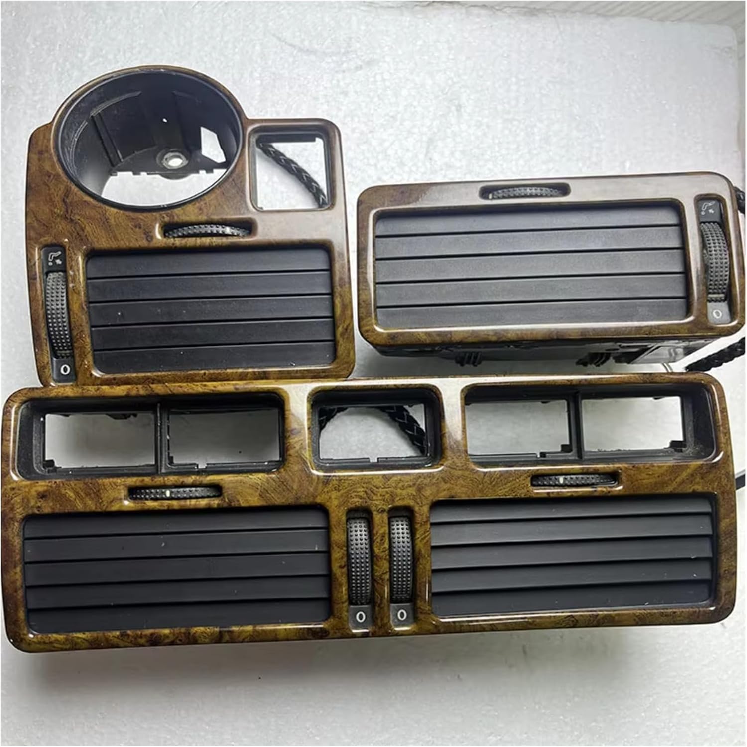 Ac Air Outlet Grille for Mk4 for Golf 4 1J1819710B Instrument Air Outlet Central Air-Conditioning Air Outlet Car Air Vent Grille