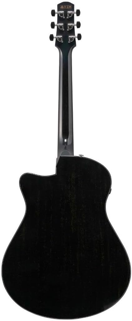 Ibanez AAM340CE Advanced Acoustic Auditorium Acoustic-electric Guitar - Rustic Black