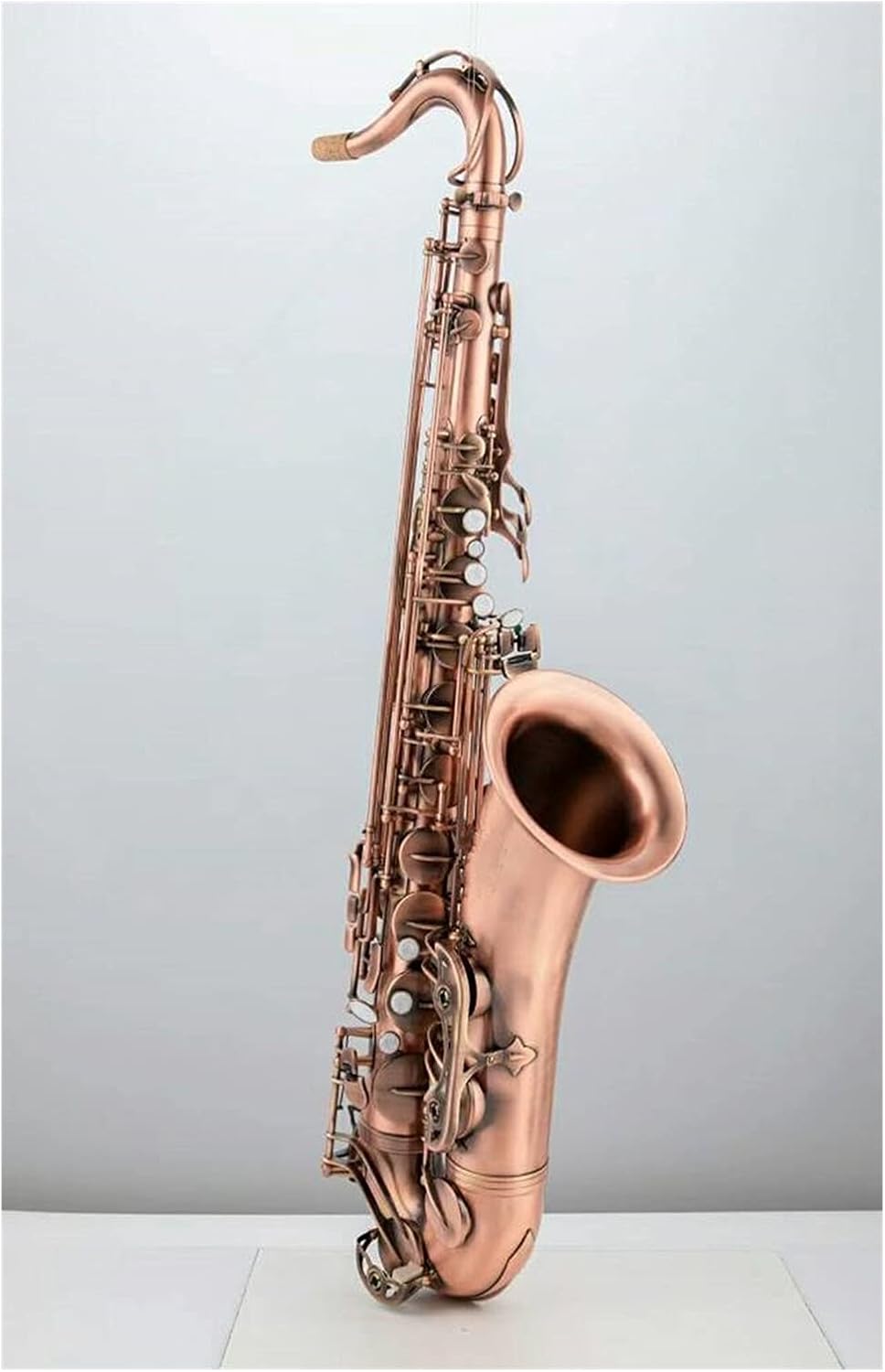 Sax Beginners Kit Tenor Saxophone Pink Antique Copper Musical Instrument Professional Playing Tenor Sax Wind Instrument