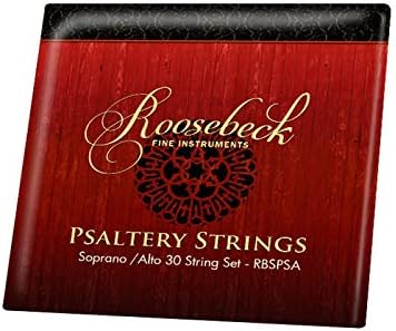 Alto Psaltery & Bow Package Includes: Roosebeck Left Hand Handed Rounded Alto Psaltery & Bow + Extra Replacement Alto & Soprano Roosebeck Psaltery Strings Set