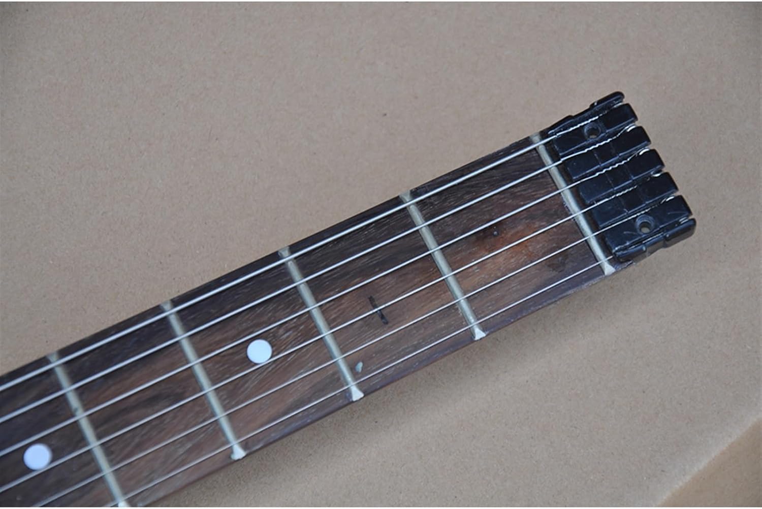 Blue 39 Inches 24 Frets Headless Electric Guitar with Rosewood Fretboard Professional Headless Guitar