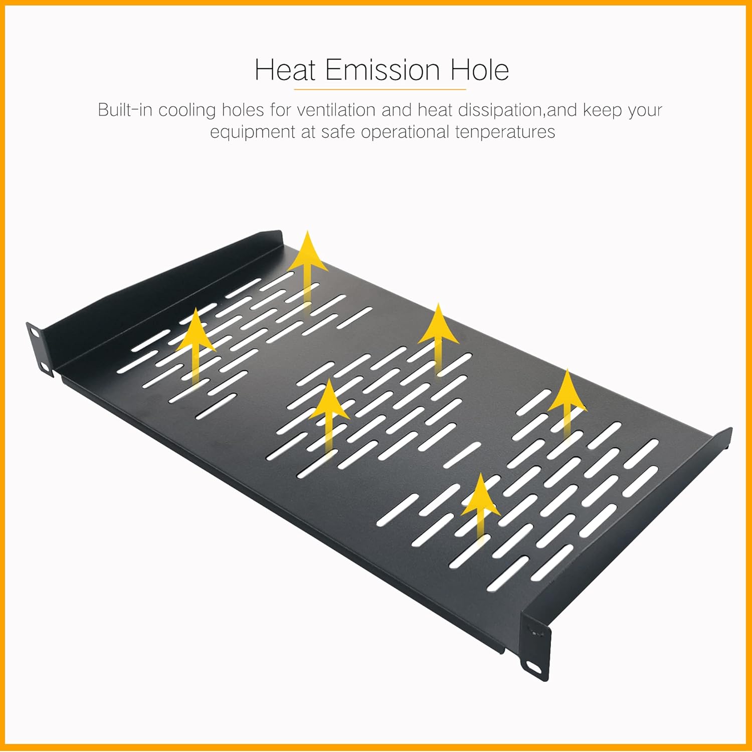 RIVECO 22U Stereo & Studio Rack with Caster Wheels, Rolling Network Cabinet, Open Frame Audio Rack for 19-inch Video Music Recording & IT Equipment Lifting Handle & 10