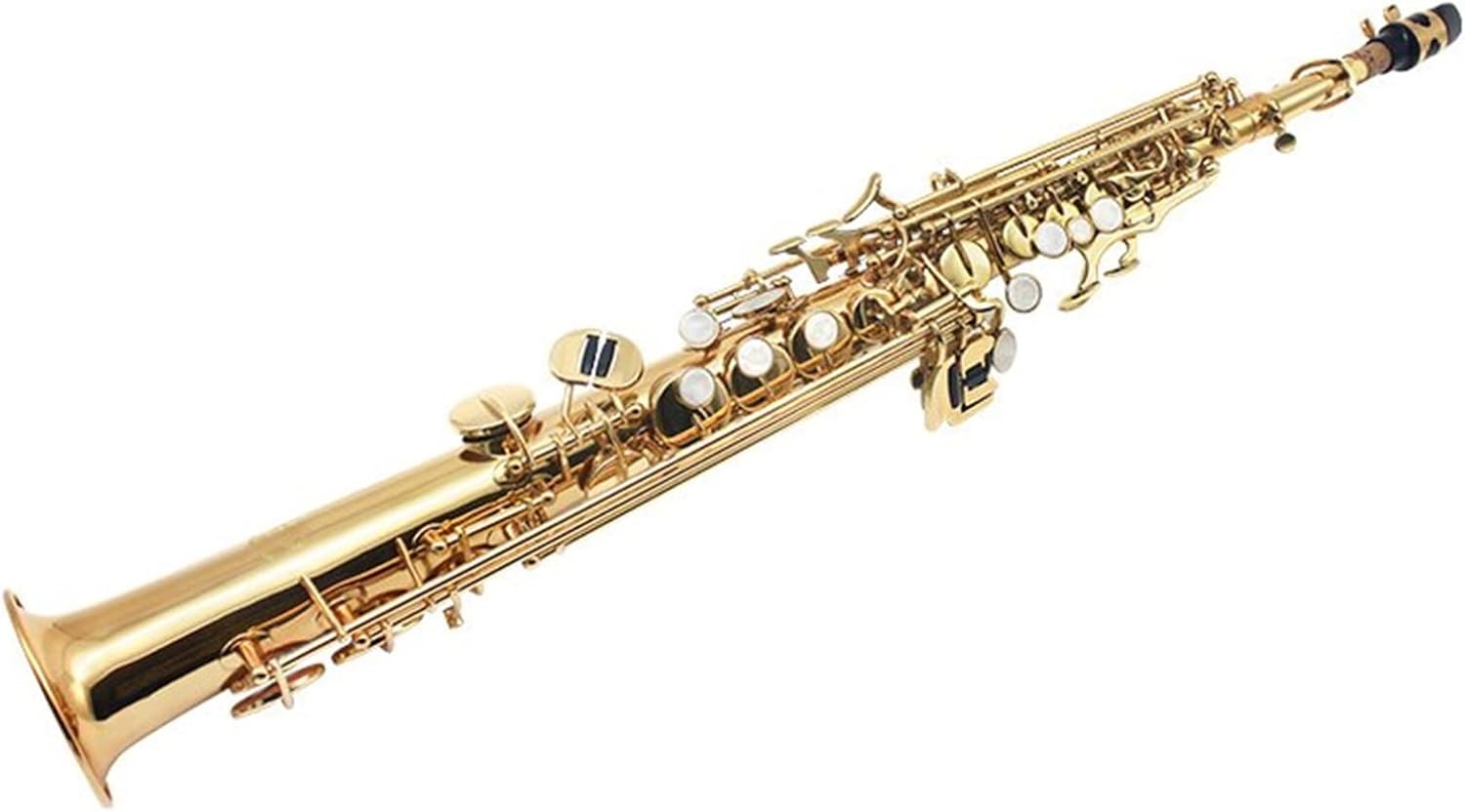 B Flat Saxophone Straight Pipe Saxophone Western Wind Instrument Beginner Professional Playing Professional Saxophone