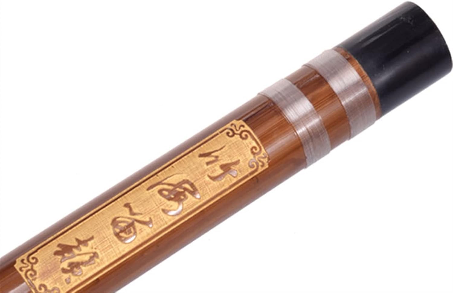 Chinese Bamboo Flute Chinese Tradition Bamboo Flute Two-Section Dizi Transverse Wind Music Instrument Chromatically Toned C Key