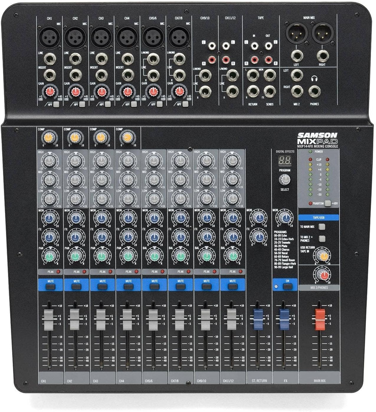 Samson MixPad MXP144FX 14-Input USB Mixer with FX