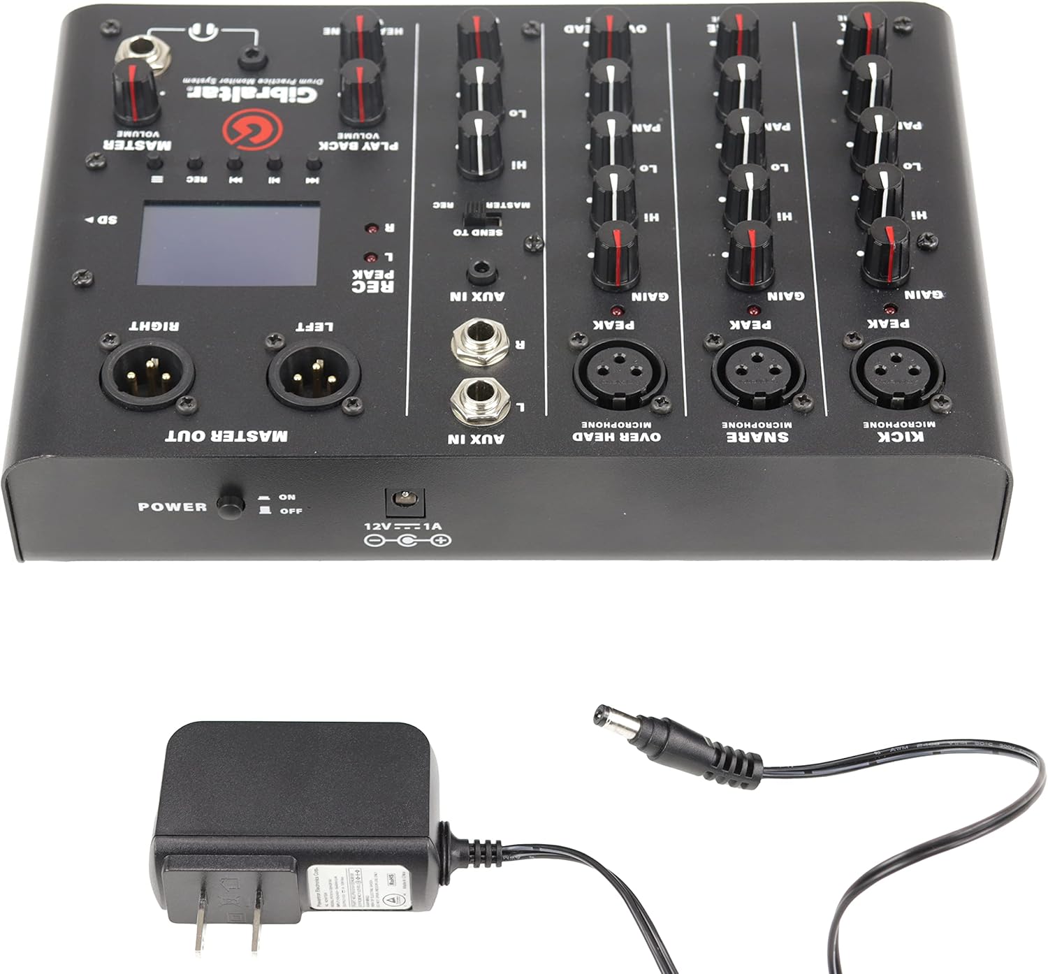 Drum Monitoring System,Dark Grey