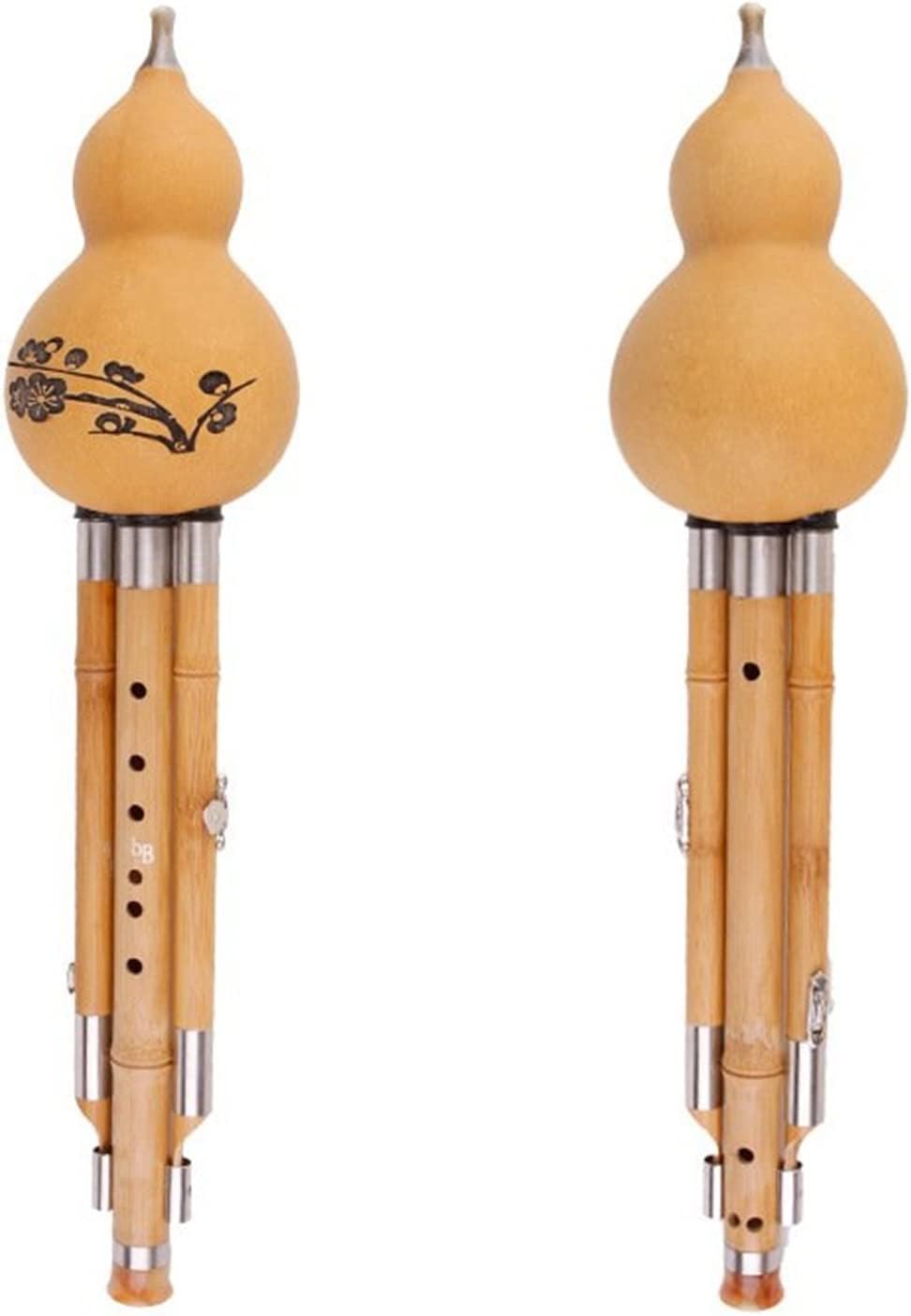 FLFL Hulusi Hulusi C/Bb Key Instrument Bamboo Flute Handmade