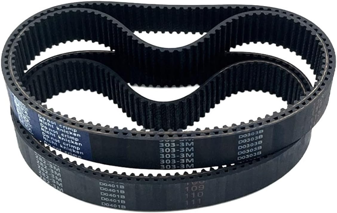 3M Timing Belt Length 195 198 201 204 207 210 213 216 219 222 225 228mm Width 6/9/10/15/20mm Sweeper Washing Machine Belt(219mm-3M-(73 Teeth),1pcs,20mm)