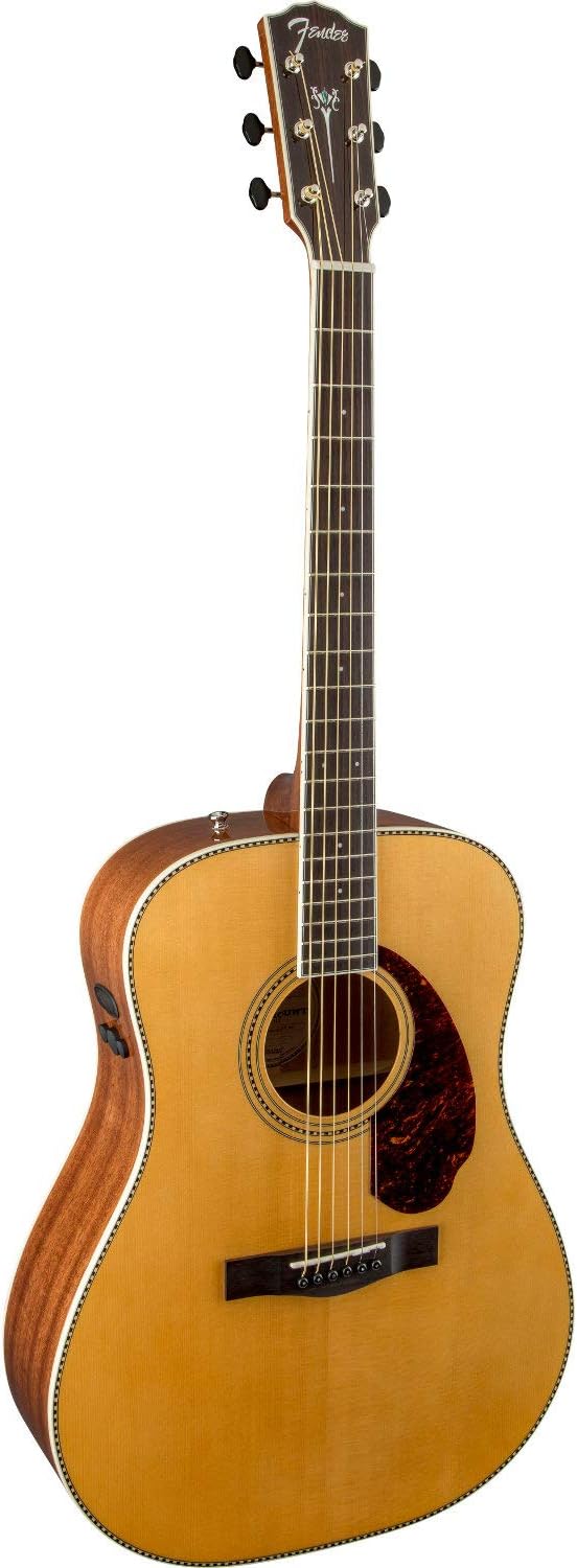 Fender Paramount PM-1E Acoustic Guitar - Dreadnought - Ovangkol Fingerboard - Natural (970312321)