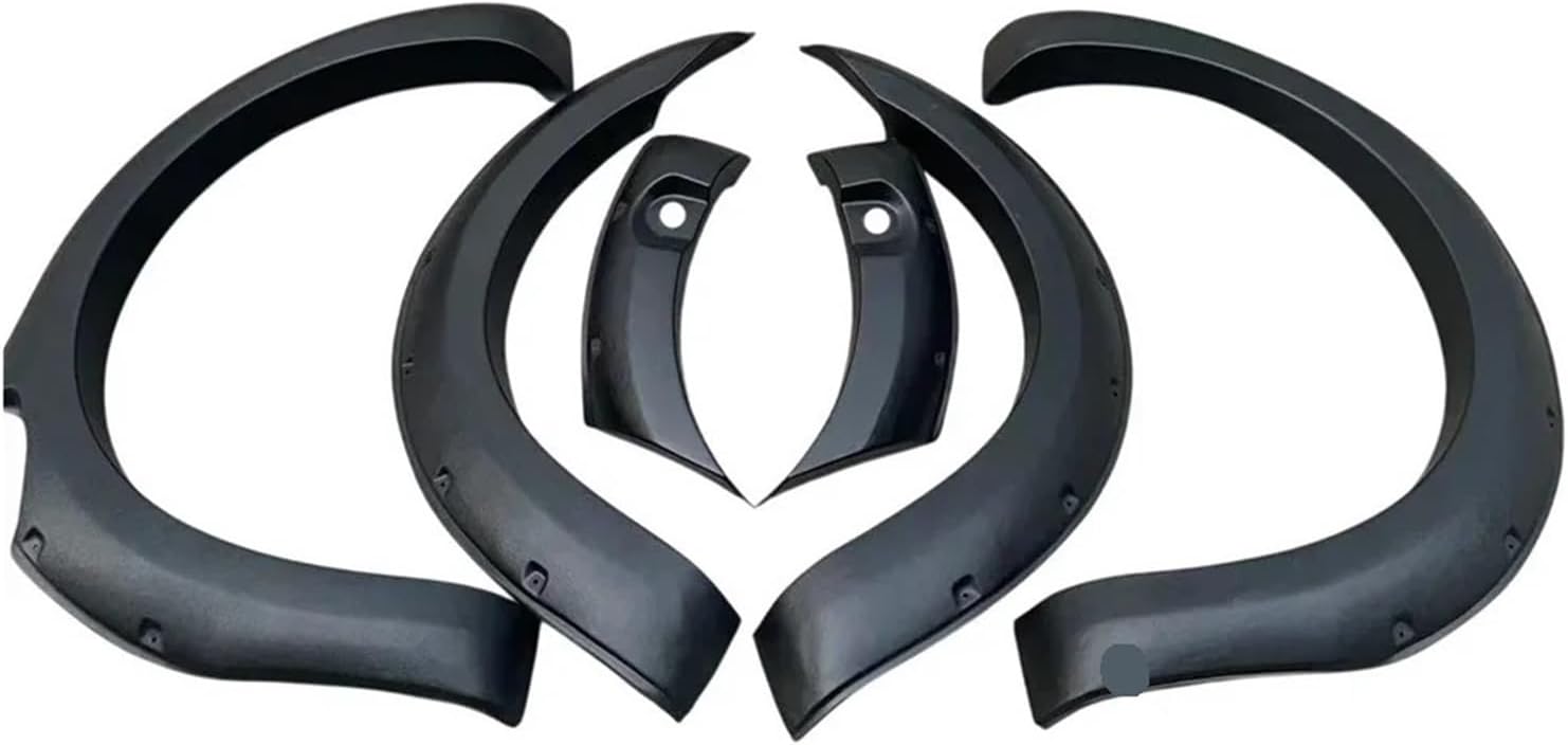 Wheel Arch Extension Flares Compatible for Ranger 2019-2022 T8 PX3 MK3 Wildtrak Limited XLT XLS Dual Cab 4X4 Car Accessories(Package 1)