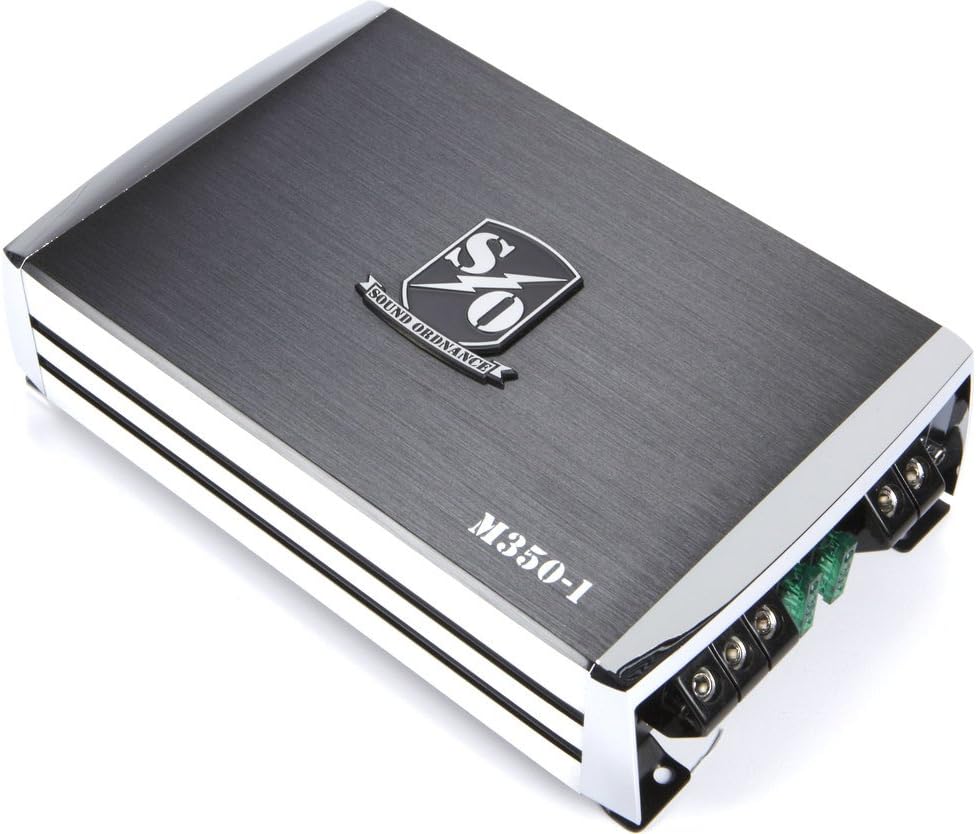 M350-1 350W x 1 at 2 Ohms Car Amplifier