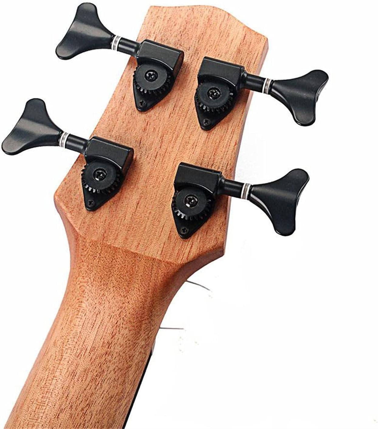 Children Ukulele 30 Inch Electric Ukulele Bass EQ Sapele Retro Closed Button Four Strings Electric Guitar Instrument