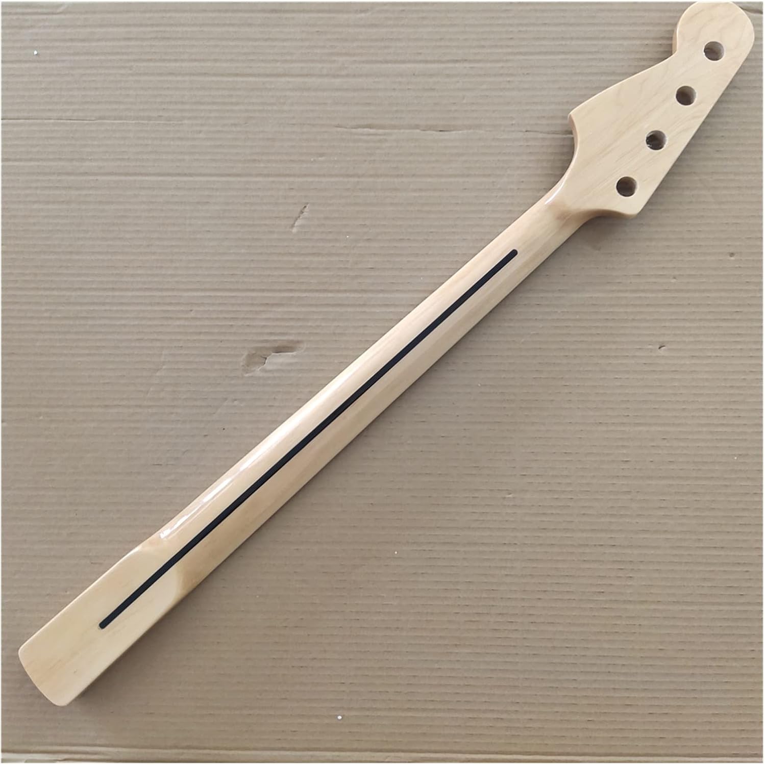 Fretless Maple 20 Frets for PB Bass Guitar Neck Part 4 String Maple Fingerboard Vine Inlay Electric Guitar Neck