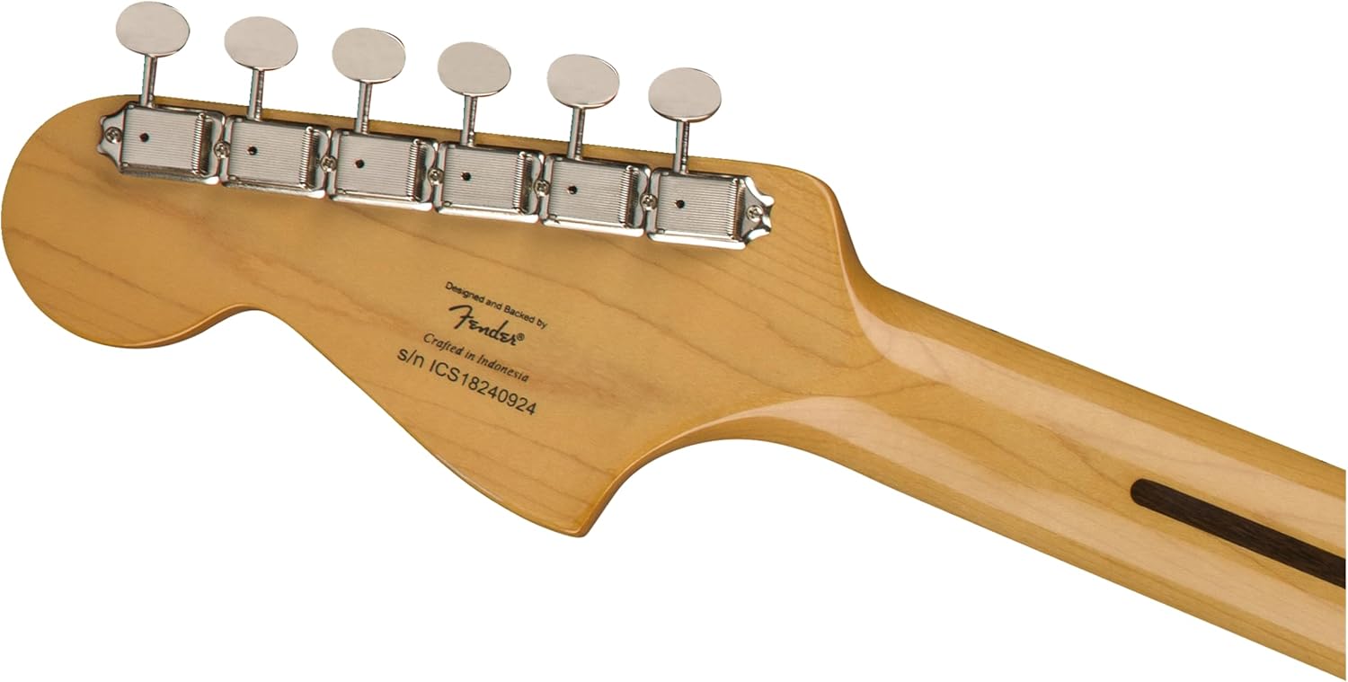 Squier Classic Vibe 6-String Bass VI, Black, Laurel Fingerboard