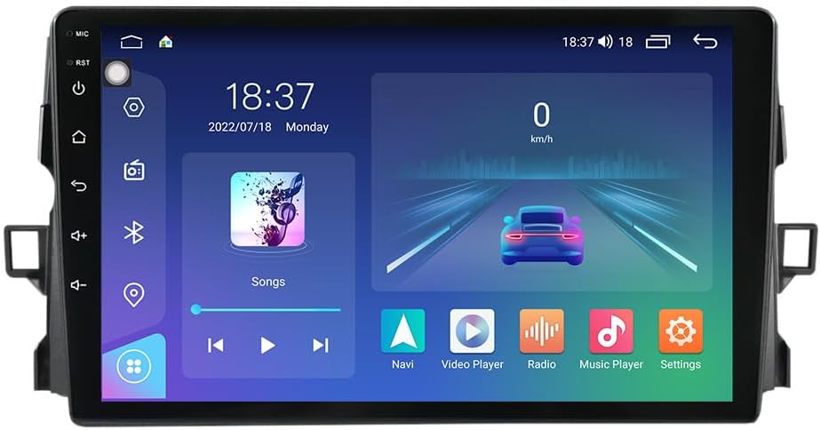 Generic Car Stereo Radio for Toyota Auris 06-11…