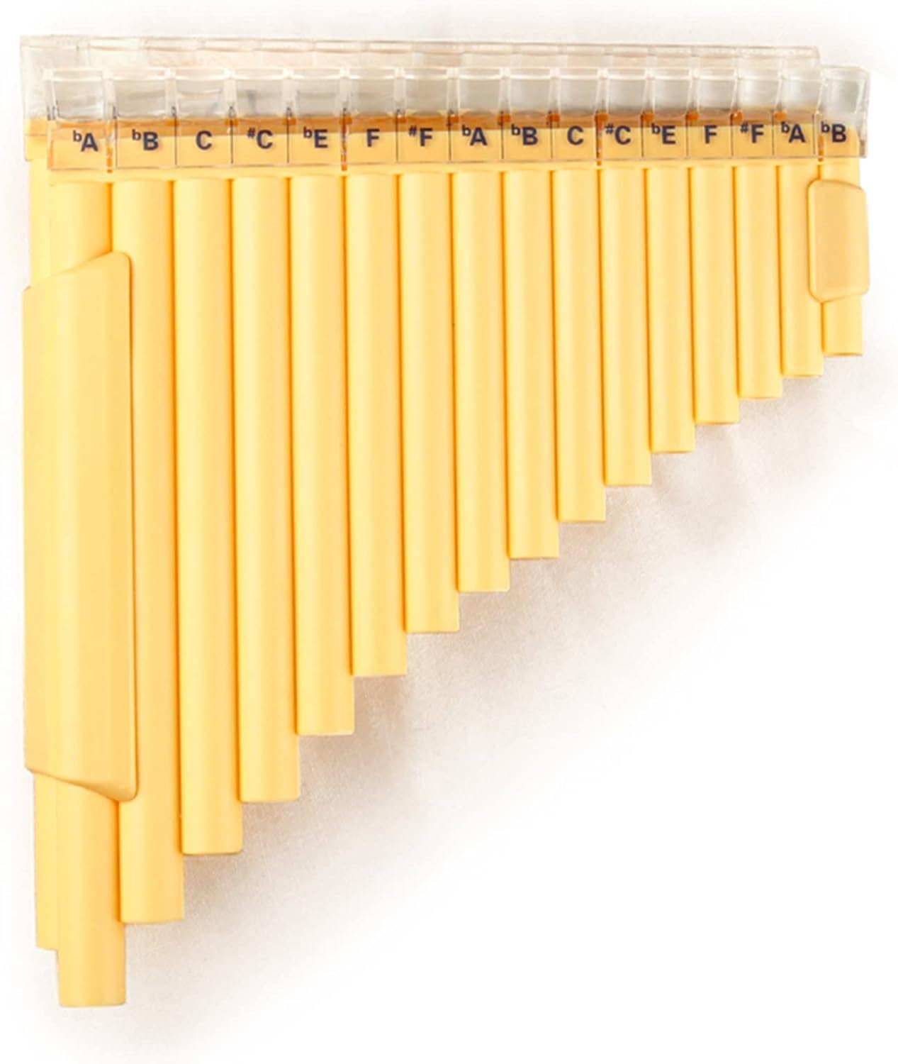32 Pipes Pan Flute Double Pipes Pan Pipe G Key ABS Plastic Woodwind Instrument for Musical Lover