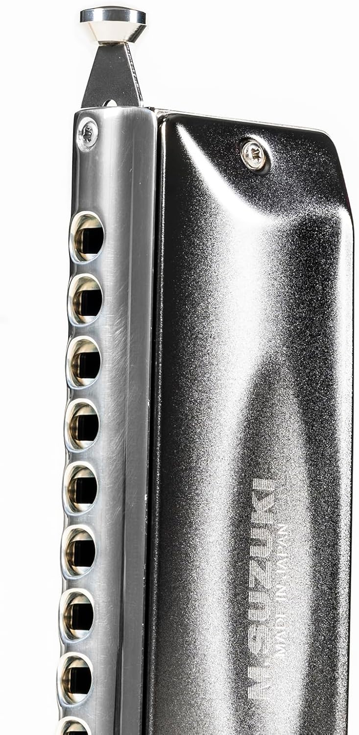 Suzuki S-48S Sirius Chromatic 12-Hole 48-Note Harmonica, Straight Alignment