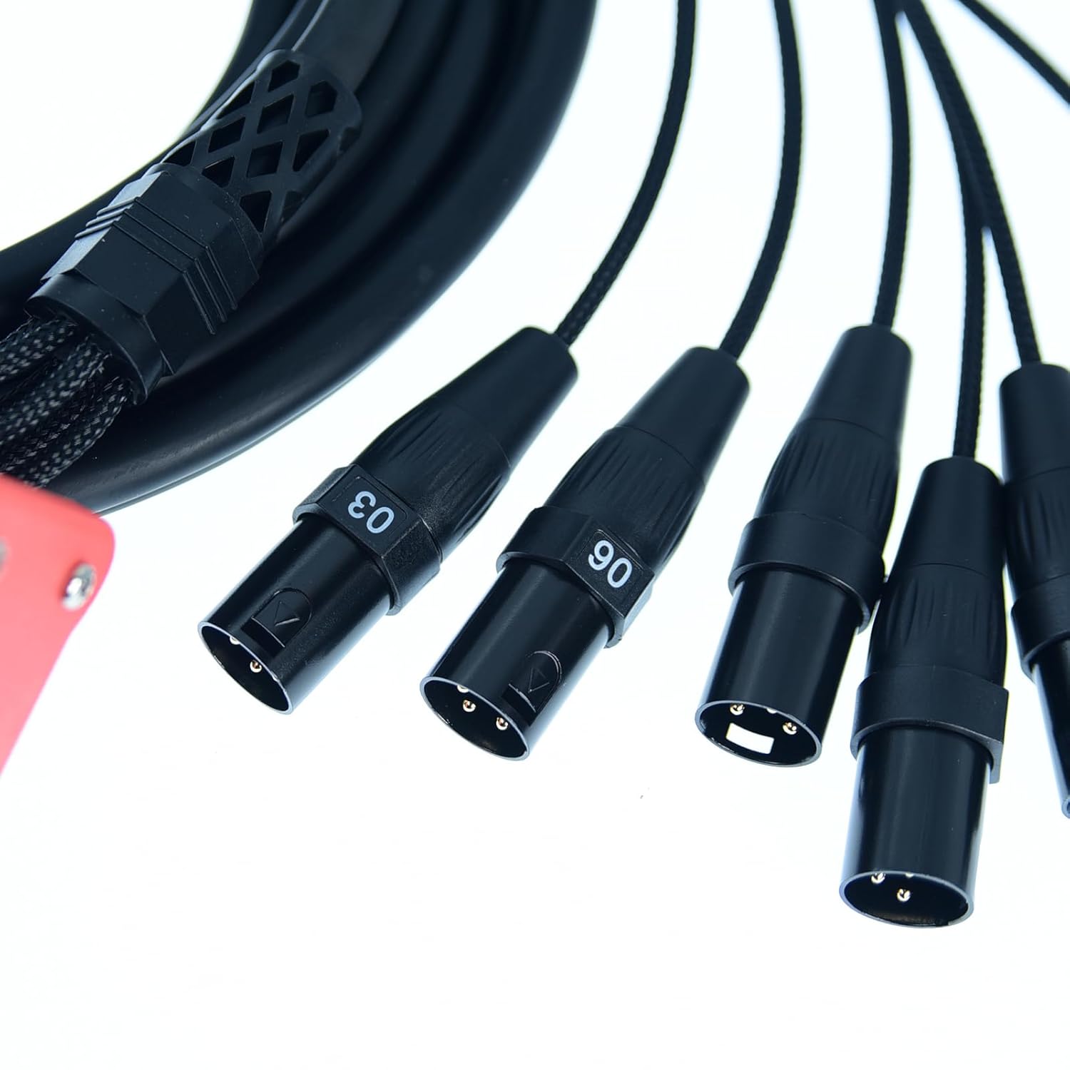 Arklove 6-Channel Low Profilemale XLR 1/4
