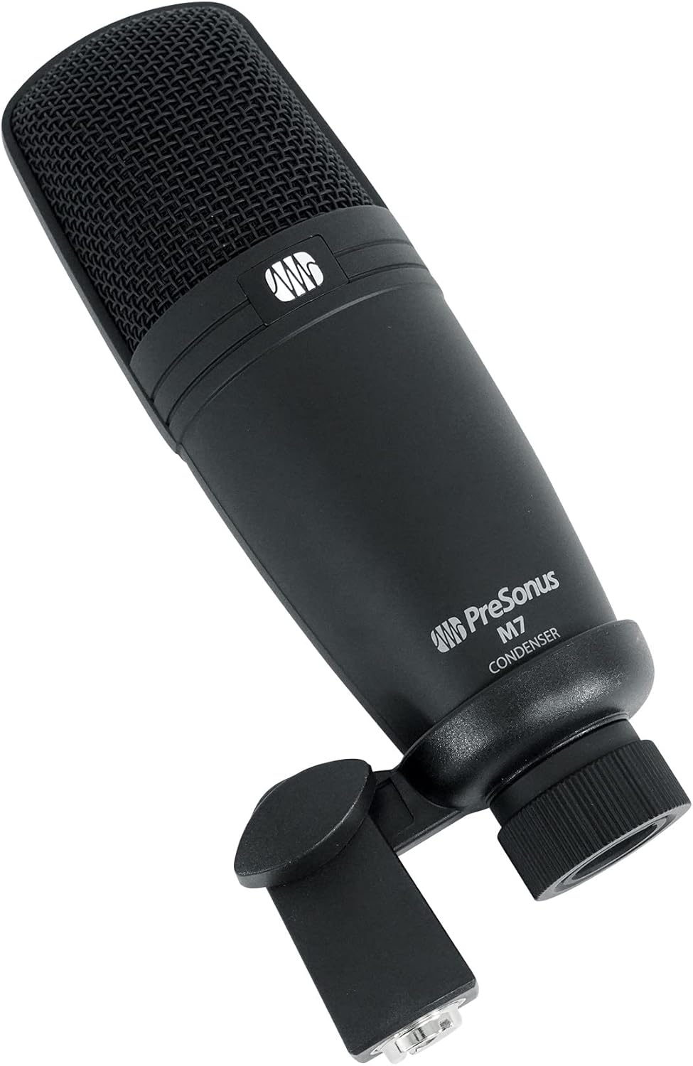 Audiosavings Bundle: Presonus M7 Cardiod Studio Condenser Microphone Bundle with Rockville RDTS Studio Desktop Microphone Stand+ Rockville RockPop Double Screen Recording Mic Pop Filter (3 Items)