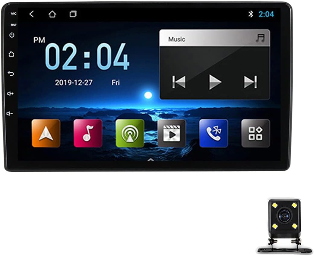 Double Din Car Stereo with Bluetooth 9 Inch Touchscreen Car Audio Player for Fiat Ducato 2006-2016 with Backup Camera, Steering Wheel Control, FM Car Radio, 4G, GPS