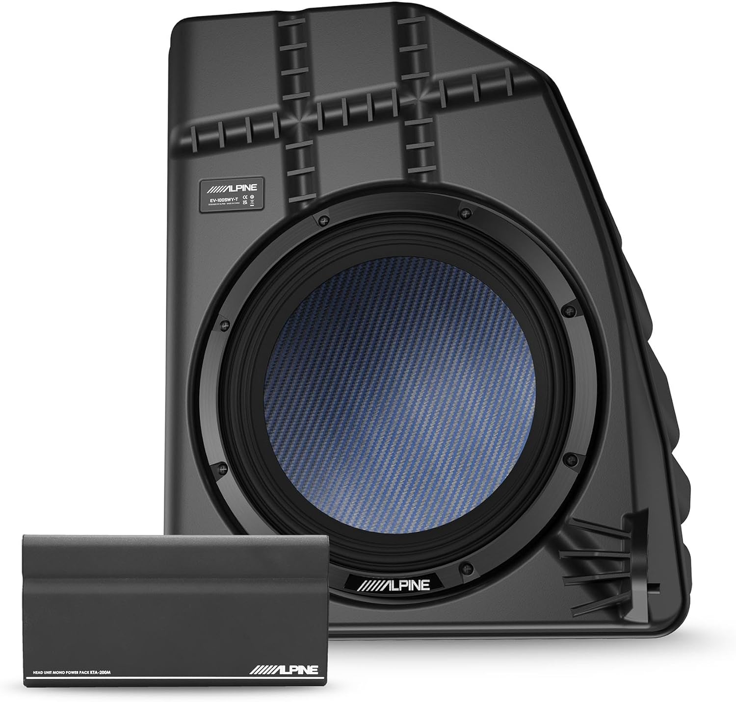 Alpine PSS-TSUB-TYA 10” Subwoofer & Amplifier Upgrade Kit for 2020-2025 Tesla Model Y