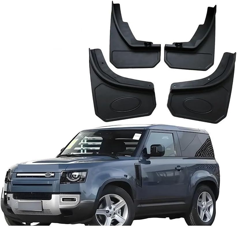 Compatible for Land Rover Defender 110 90 2020 2021 2022 L663 Car Mudguard Fenders Mud Flaps Splash Guards Mudflaps Front Accessories