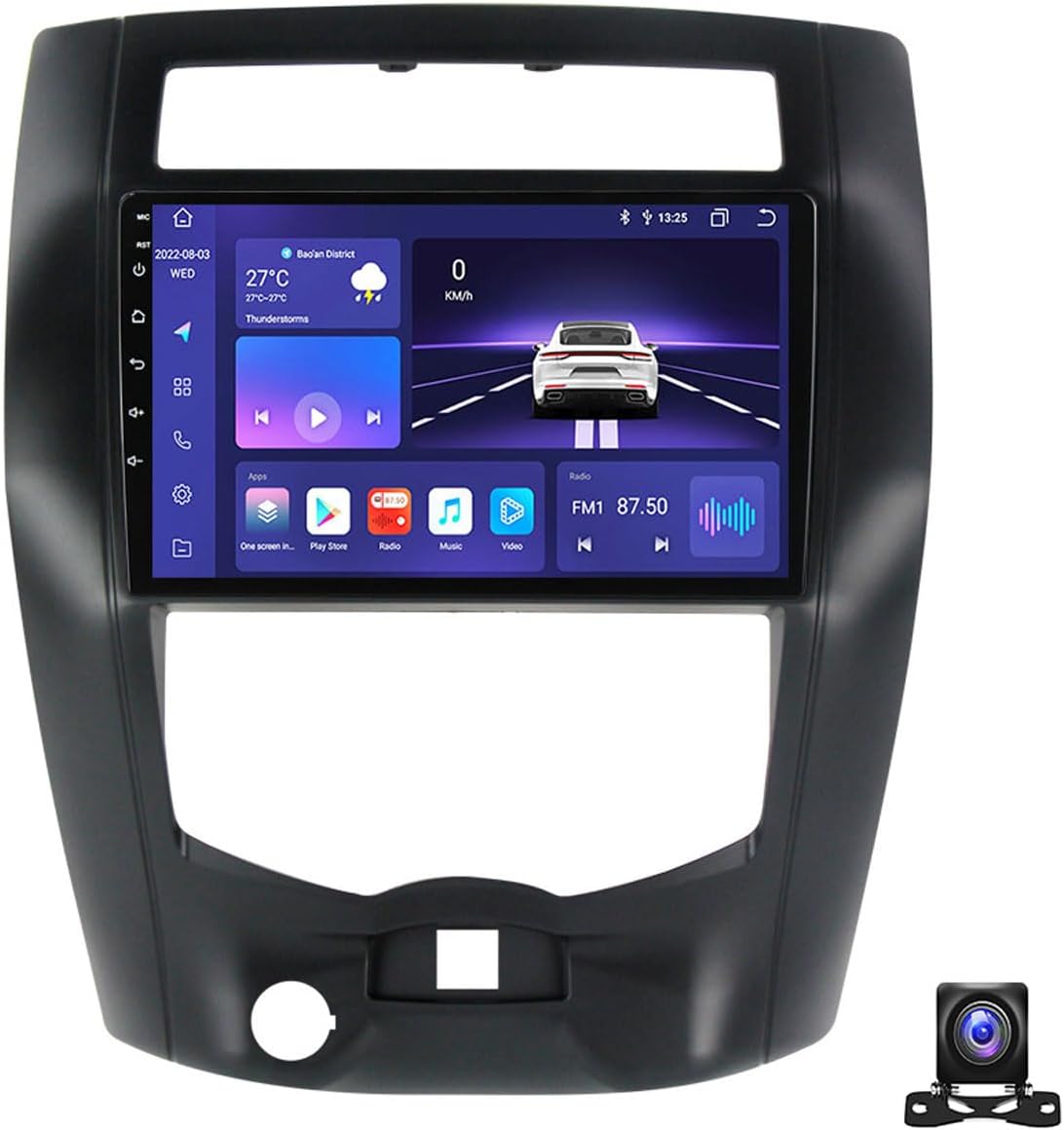 9 Inch Car Stereo Double Din Radio Compatible with Nissan Livina 2007~2016 Car Multimedia Navigation Compatible with Carplay Android Auto, Navigation, SWC, Backup Camera,M800S 8G+256G