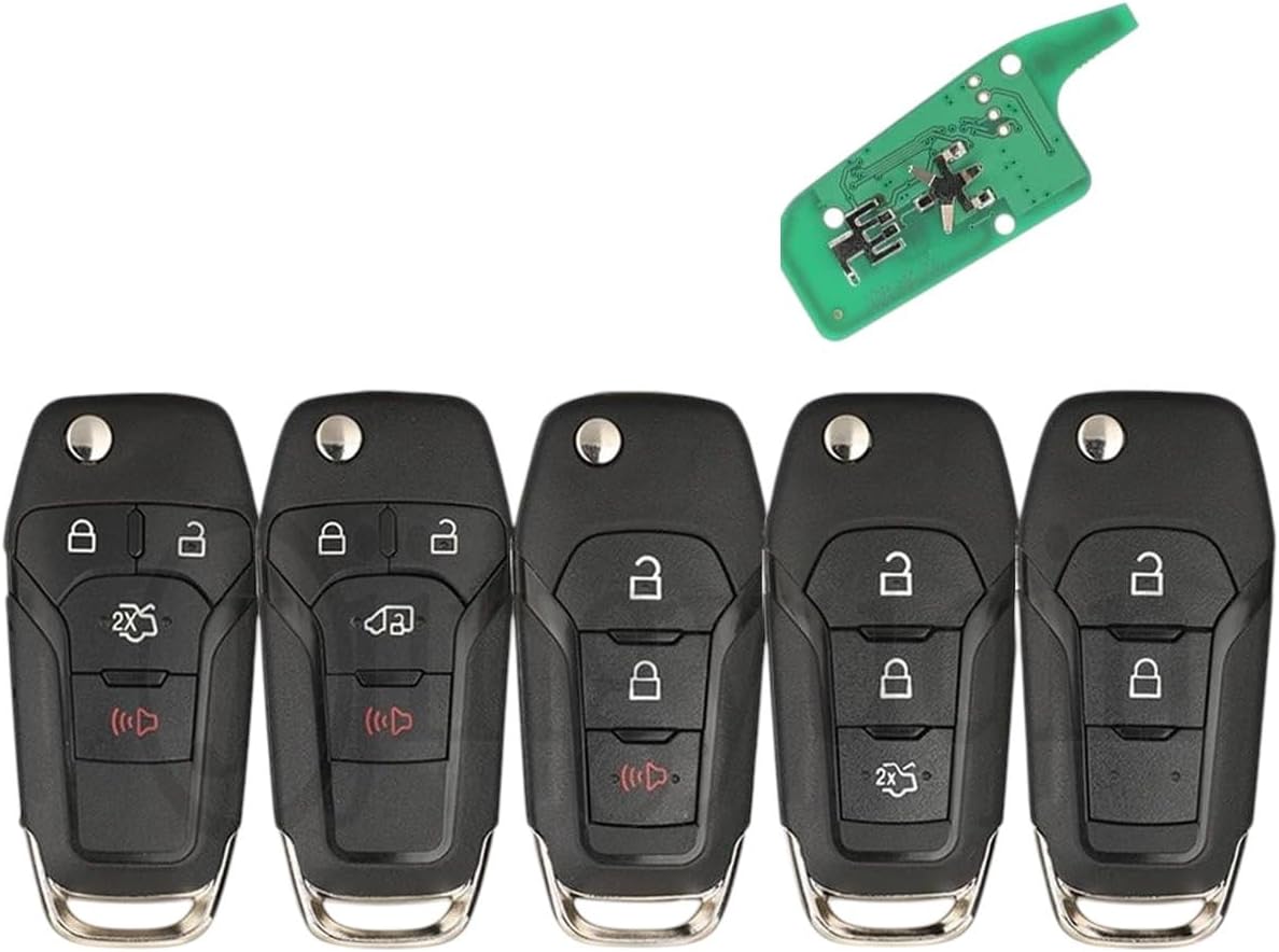 N5F-A08TAA Flip Remote Car Key 315MHz ID49-7945P Chip for Fusion 2013-2025 2/3/4 Butttons Keyless Entry HU101