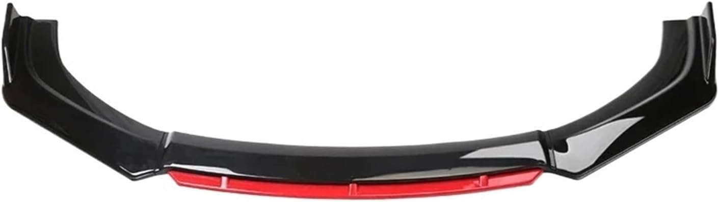 Car Front Bumper Splitter Lip Chin Diffuser Body Kit Protector Guard Compatible For Haval H6 GT Accessories Exterior Parts Automobiles(Black Red)