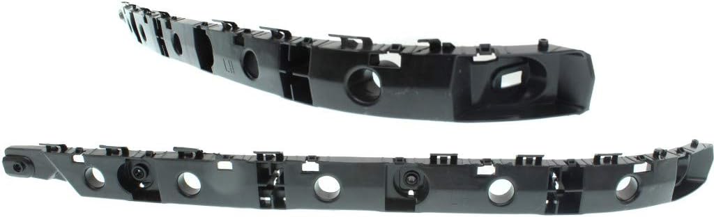 For Nissan Rogue Rear Bumper Bracket 2014 15 16 17 2018 Outer Driver and Passenger Side Pair/Set | Steel | NI1142107 + NI1143107 | 852214BA1A + 852204BA1A