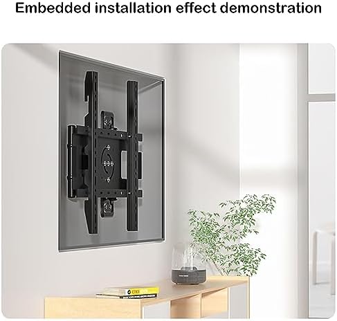 TV Wall BracketTV Wall Mount Bracket - with Articulated Rotation and Tilt, TV Bracket with 0-90° Horizontal and Vertical Screen Rotation, for 32-60 Inch Screen