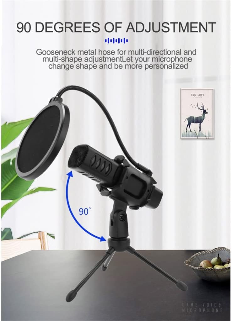USB Microphone Professional Condenser Microphone Notebook Computer Type-c Mobile Phone Universal Microphone