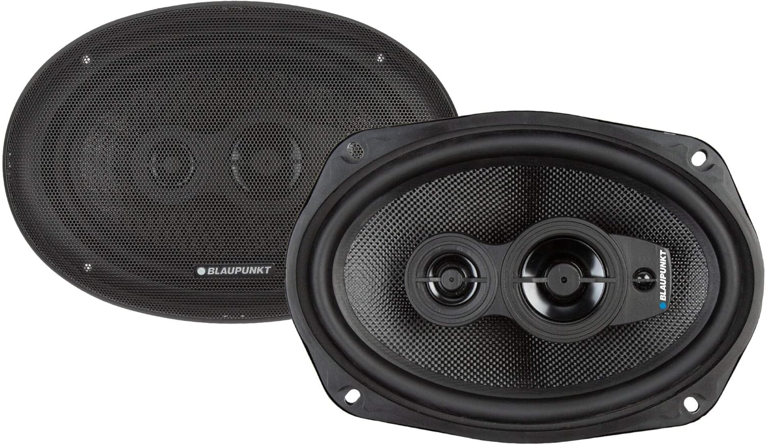 BLAUPUNKT BPSX6940 Car Speakers 6 x 9 inch 4-Way Car Audio Speaker Enhancer System 35 Watts Rms 70 Watts Peak