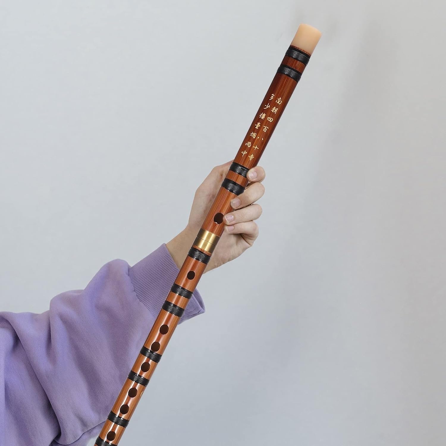 TSTS Chinese Bamboo Flute G Key Bamboo Flute Instrument Traditional Adults Musical Classes Professional Flutes Woodwind Beginners