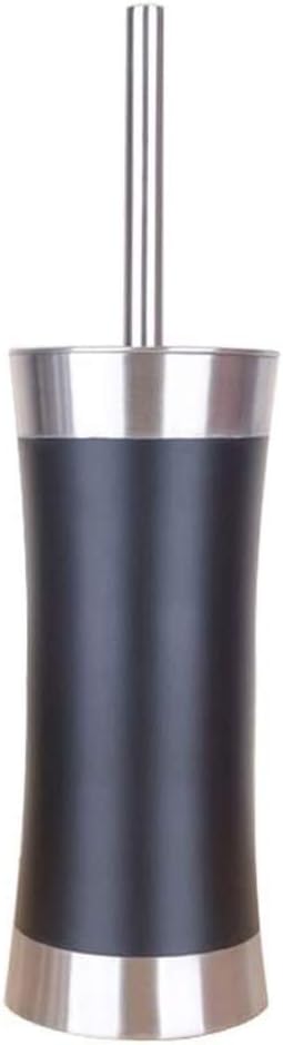 Compact Freestanding Stainless Steel Toilet Brush and Bathroom Toilet Brush Holder for Deep Cleaning