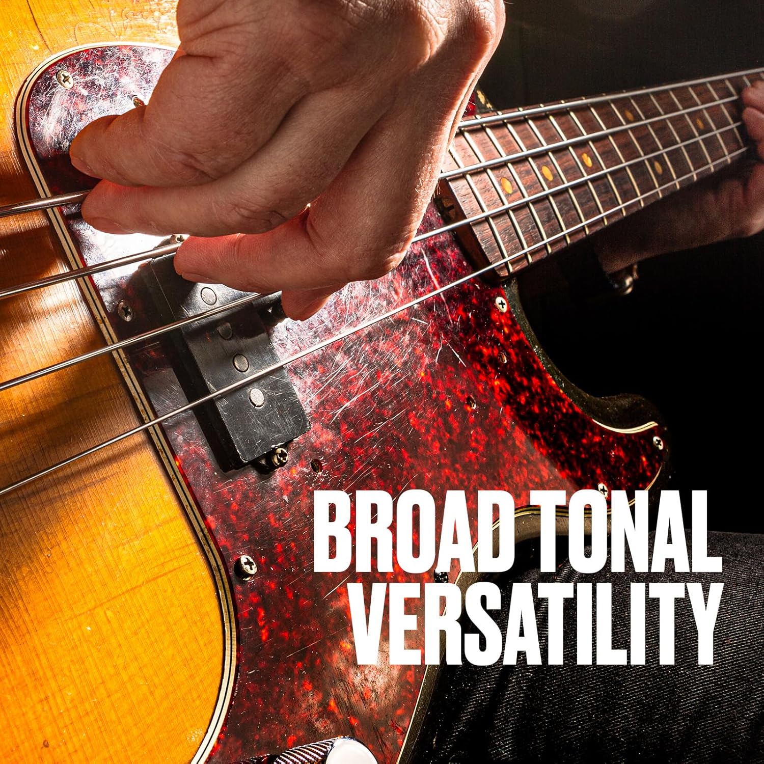 Jim Dunlop Stainless Steel Flatwound Medium Scale Bass Strings 40-100