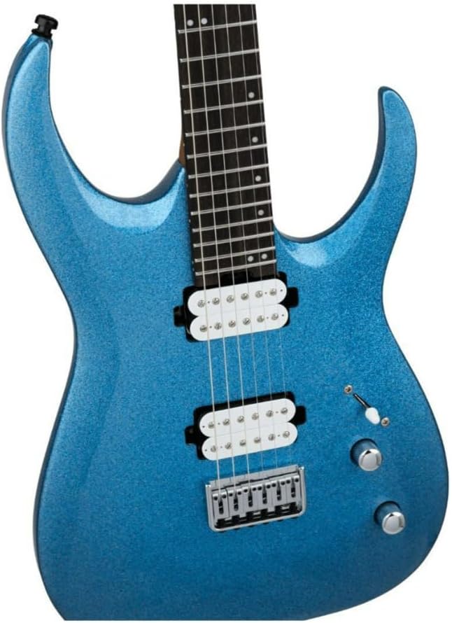 Jackson Pro Plus Signature Misha Mansoor Juggernaut HT6 Electric Guitar - Blue Sparkle