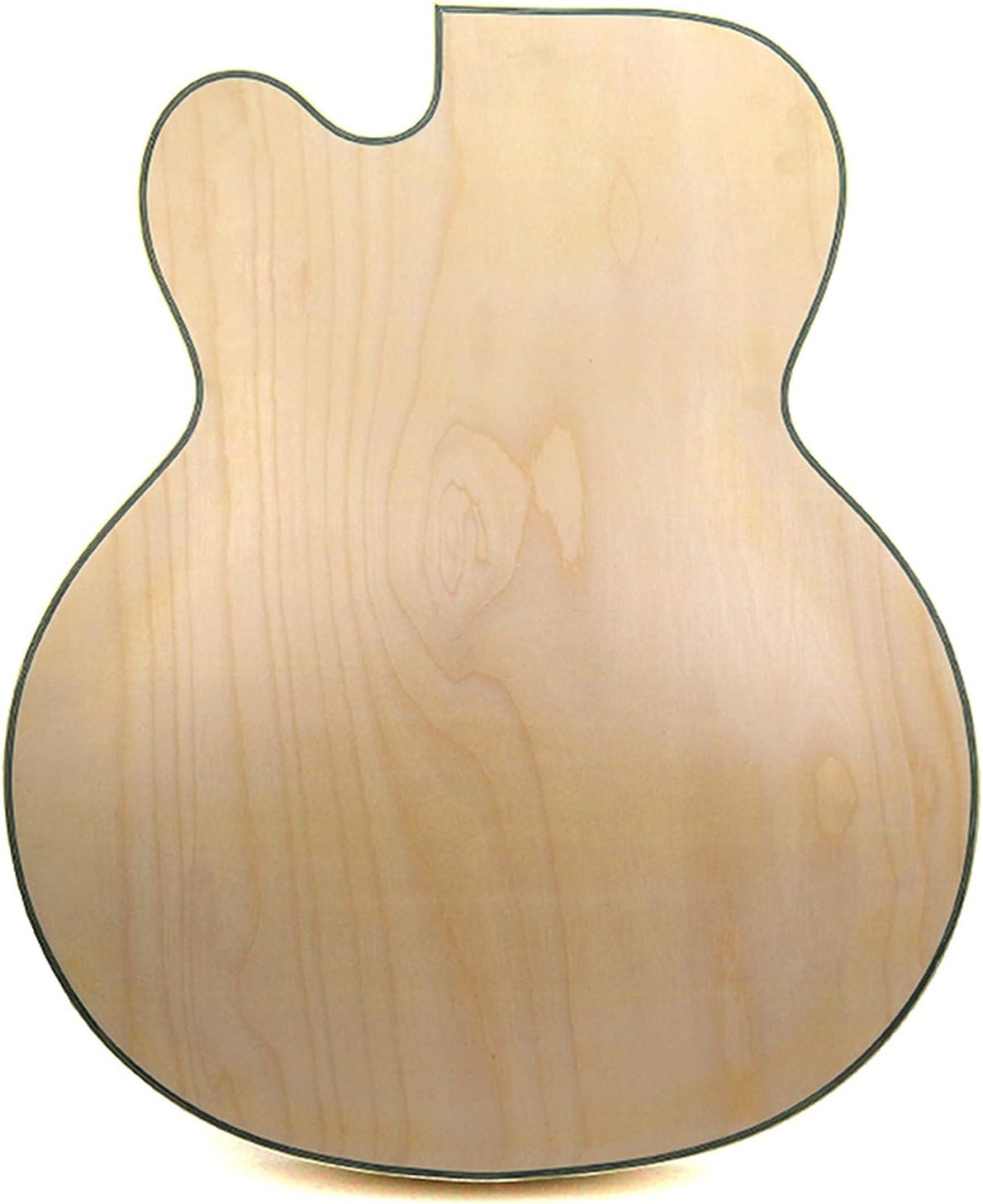 DIY Guitar Kits Broadway Jazz Guitar Body Sound Barrel Spruce Plywood Panel Maple Plywood Back
