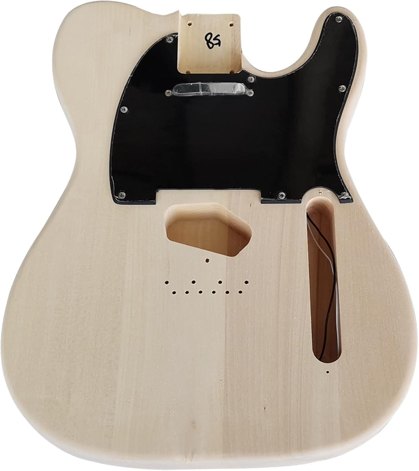 39 Inches Full Set DIY Electric Guitar Kit Basswood Body Maple Neck Unfinished All Hardware Unfinished Guitar Set (Color : 02)