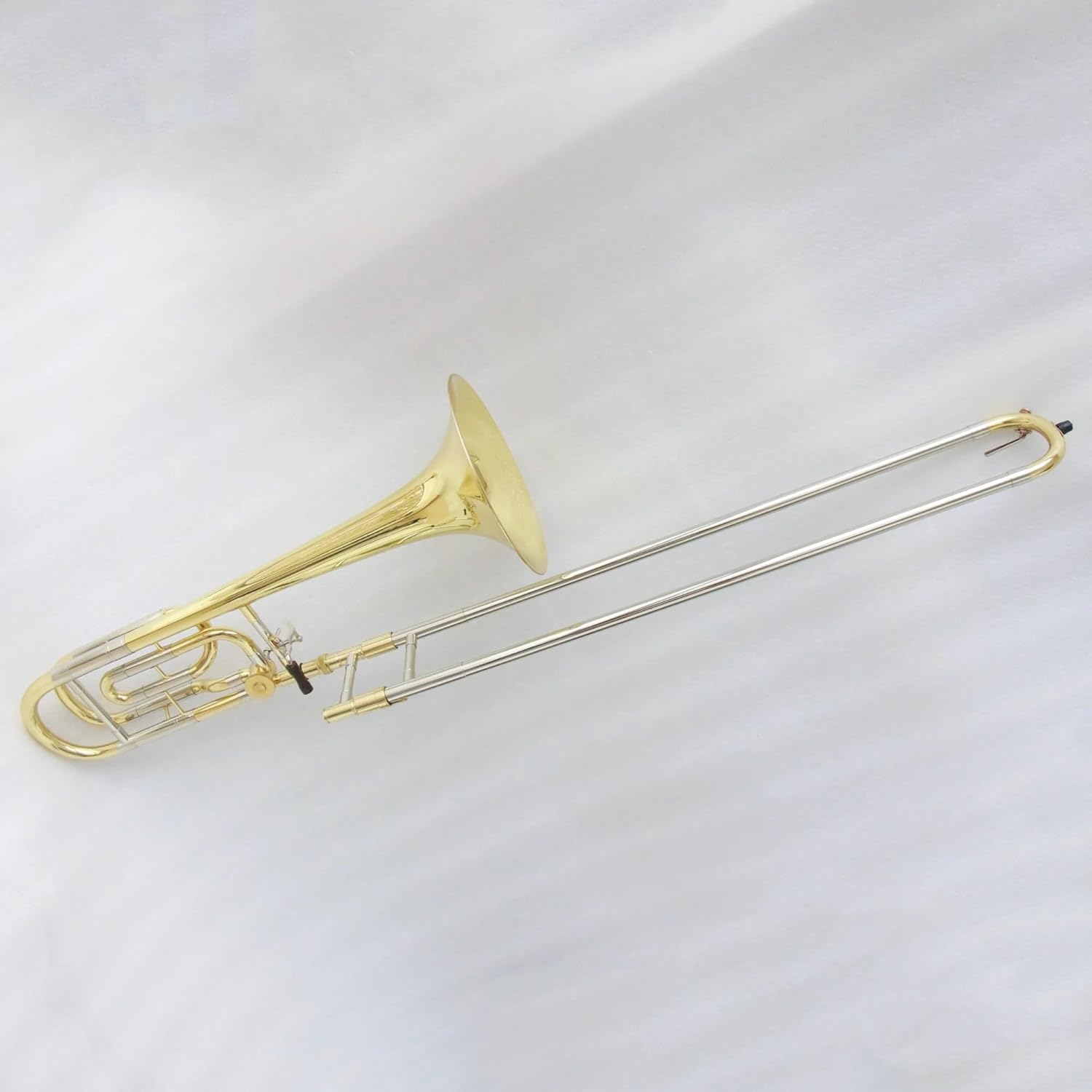Professionals euphonium High Grade Chinese Brass Instruments Tenor Trombone Bb/F Gold Lacquered Trombone
