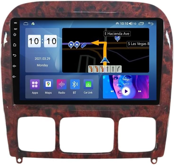 Generic Car Stereo Radio for Benz S Class 1998-2005 2G RAM+32G ROM…