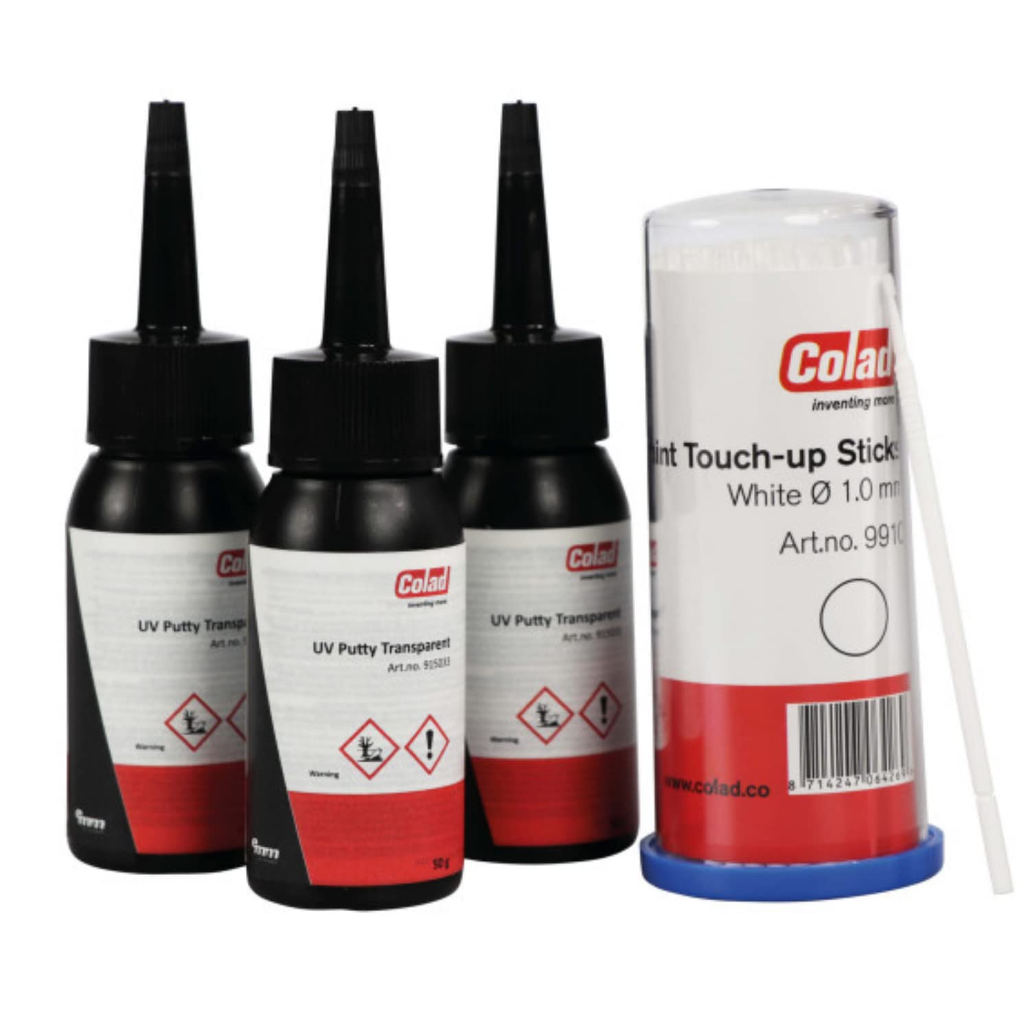 Colad Fast Curing UV Transparent Putty 915033