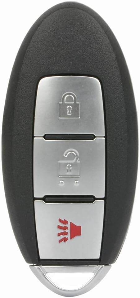 ECCPP CWTWB1U808 Keyless Entry Remote Car Key Fob Replacement for 2010-2014 Fit for Nissan Cube 1.8L 2011-2017 Fit for Nissan Juke 1.6L 3 Buttons Pack of 2